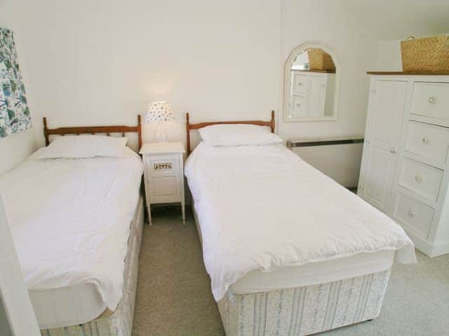 Twin bedroom | Junipers, Puncknowle, nr. Bridport