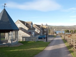 Exterior - steps up to the apartment  | Longmeadow Farm - Forge Cottage, Shaldon, nr. Teignmouth