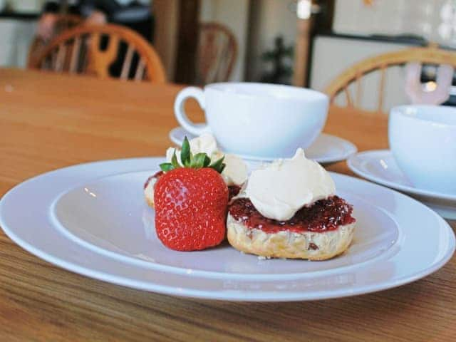 Cream tea | Werescote View, Wellington