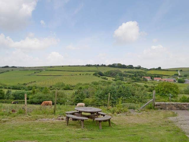 View | Wayside Farm Cottages - Cart Cottage, Cloughton, nr. Scarborough