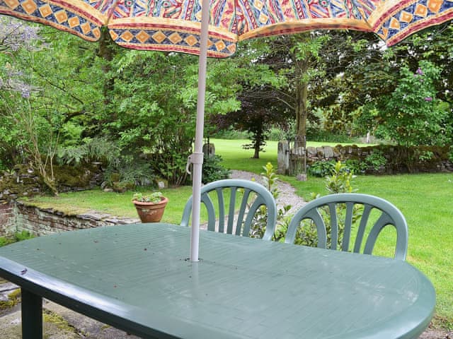 Sitting-out-area | The Garden House, Atlow, nr. Carsington