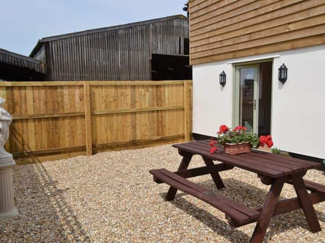 Sitting-out-area | The Hayloft, Binknoll, nr. Wootton Bassett