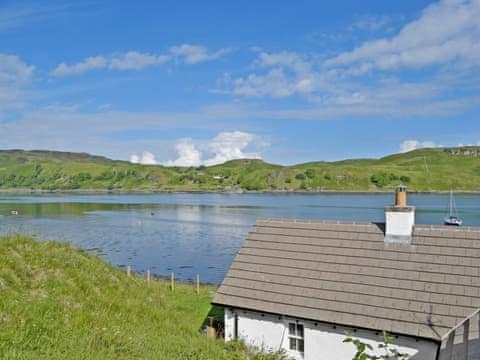 Set in a truly tranquil location and just 20 yards to the beach | Ardbhan Croft, Oban, near Argyll