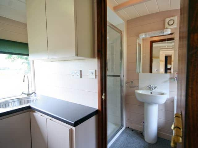 Bathroom | Brockford Railway Sidings - Railway Carriage One, Brockford, nr. Stowmarket