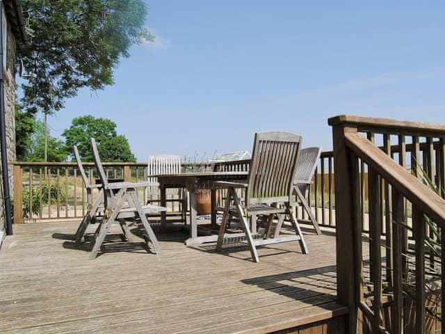 Patio | Broome Farm Cottages - St. Vincent, Broome Chatwall, nr. Church Stretton