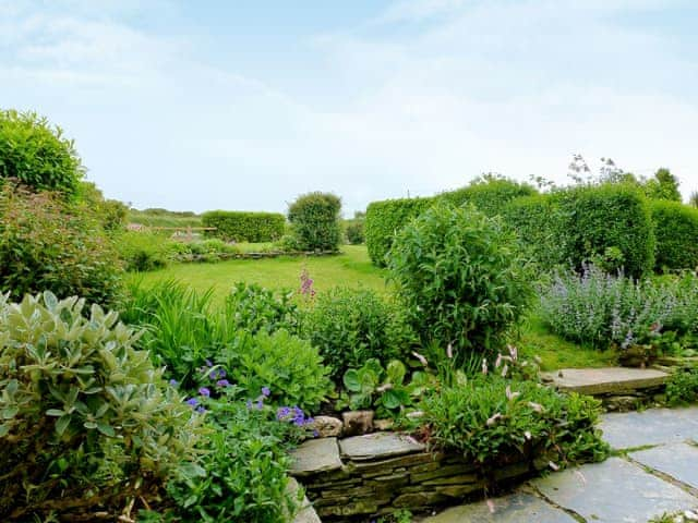 Garden | Downhouse, Trebarwith, Delabole