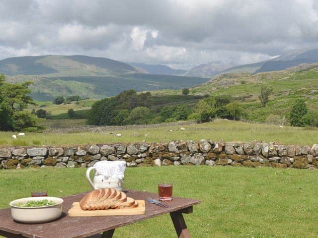 View | Birkerthwaite Farmhouse, Eskdale