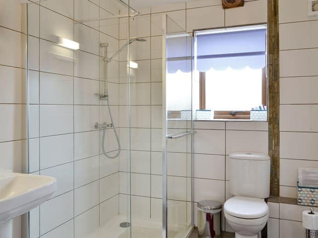 Spacious shower room | Shepherdskirk - Wide Sky Cottages, Lowick, near Berwick-on-Tweed