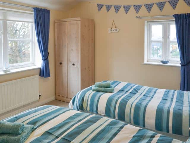 Good sized twin bedroom | Pintail Cottage, Embleton near Craster