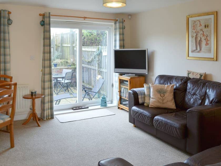 Comfortable living/ dining room | Tee View - Tee View and Sea Shore, Seahouses