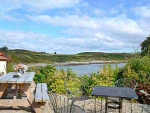 View from shared area | Port Righ Cottage, Carradale East, Campbeltown
