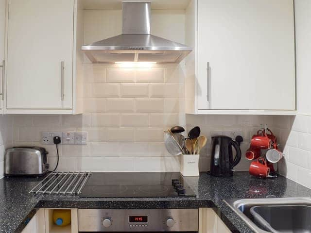 Well equipped compact kitchen | Greta Side Court Apartments no 1 - Greta Side Court Apartments, Keswick