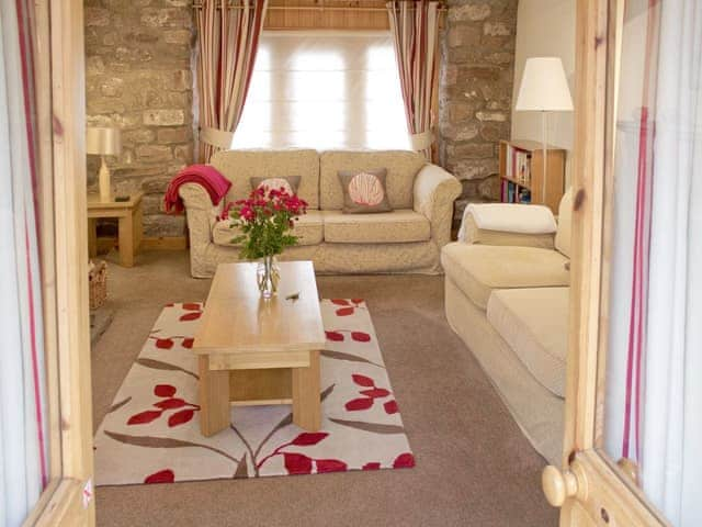 Entrance to lounge from sunroom | Stable Cottage, Greystoke Gill