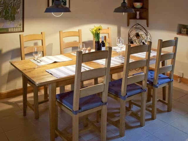 Intimate dining area of kitchen/diner | Stable Cottage, Greystoke Gill