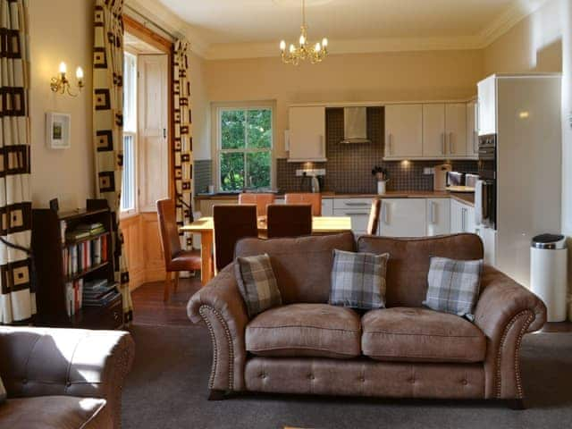 Open plan living/dining room/kitchen | Langdale Crag, Grasmere