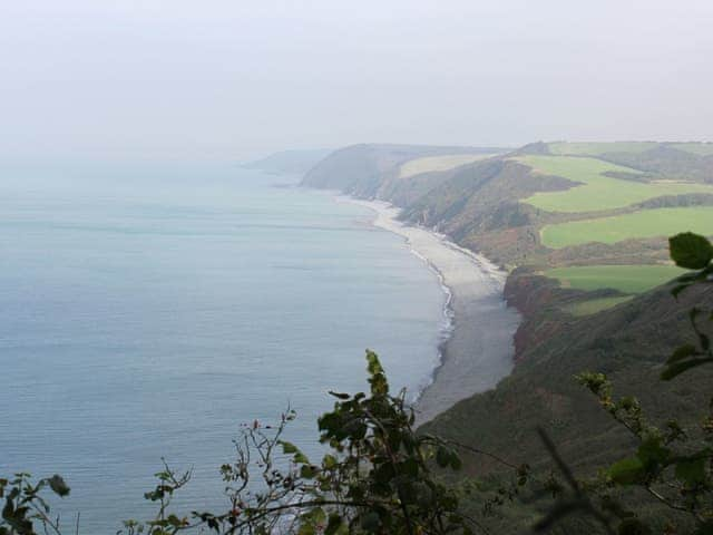 Peppercombe Bay from woodland walk | The Old Mill, Bucks Mills, nr. Bideford