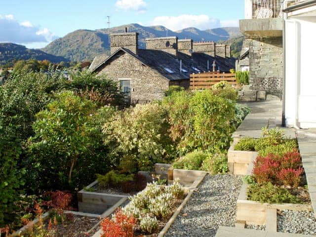 Terraced front garden | Three Fells, Ambleside