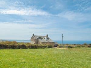The field across the lane and another foot path  | Downhouse Cottage - Downhouse Cottages, Trebarwith, near Delabole