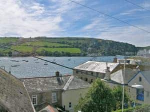 Views across the roof tops to the Harbour, Snapes Point and East Portlemouth | Church St 1, Salcombe