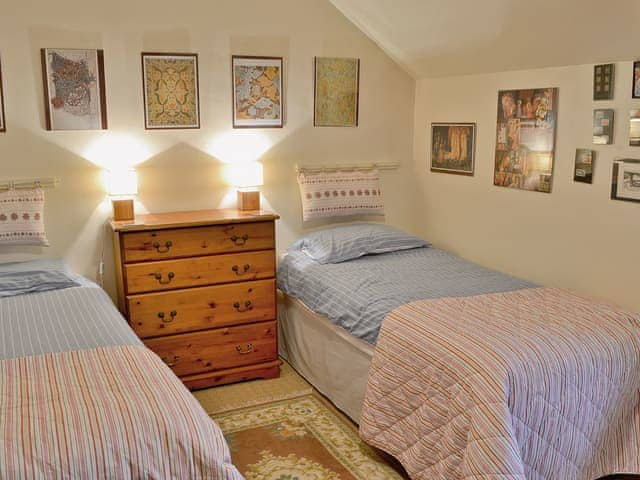 Twin bedroom | Rowan Cottage, Craster