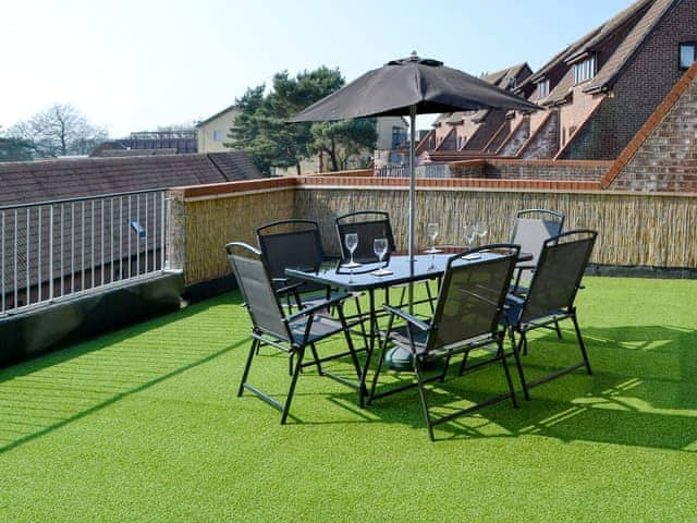 Wonderful, sunny, balcony area | Villa 55, Cromer