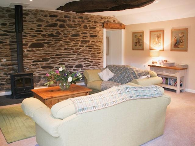 Living room | Little Polgrain Barns - Grain Store 1, Caerhays, nr. Tregony