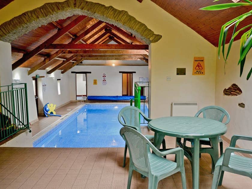 Swimming pool | Triscombe Farm Country Cottages - Rose Cottage, Wheddon Cross, Exmoor