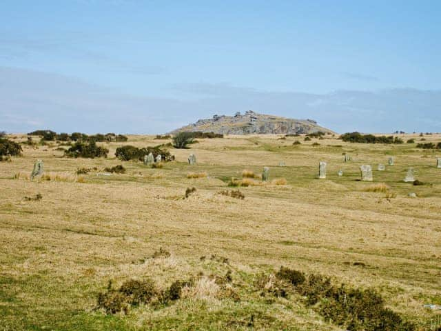 Stone circle on Bodmin Moor | Dove Cottage, Trehingsta, nr. Callington