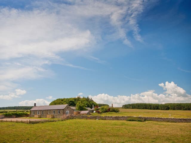 Exterior | Wandylaw Farm Lodges - Inglenook Cottage, Wandylaw, nr. Bamburgh