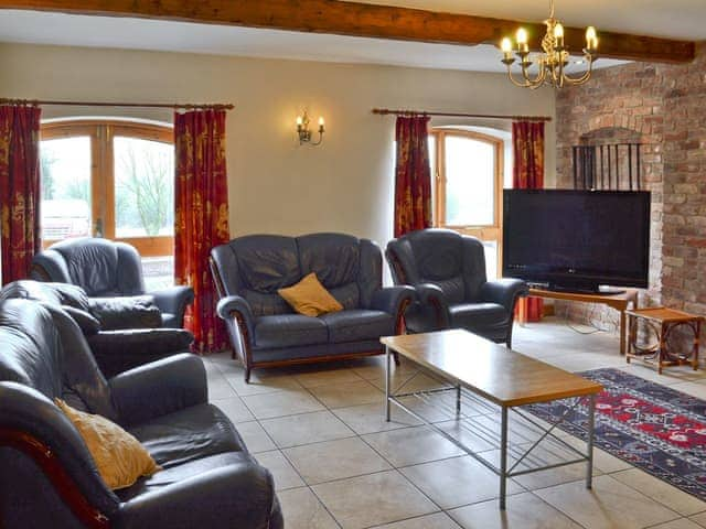 Spacious Living room | The Stables, Somersal Herbert, near Ashbourne