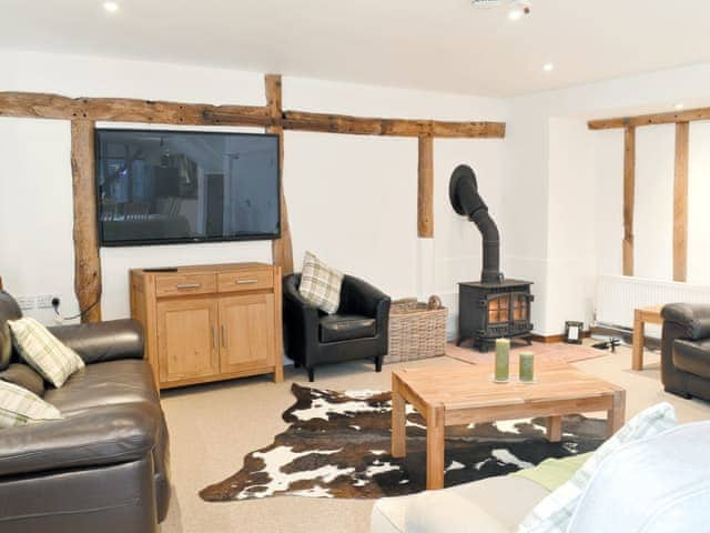 Open plan living/dining room/kitchen | Burfields Barn, Botesdale, nr. Diss