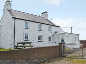 Exterior | Porth Colmon Farmhouse, Porth Colmon, nr. Pwllheli