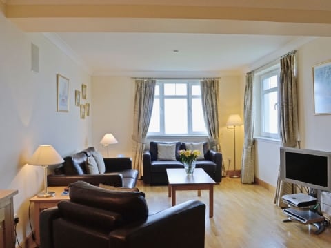 Typical Open plan living/dining/kitchen | Links Apartments - Links Apartment 1, Brora