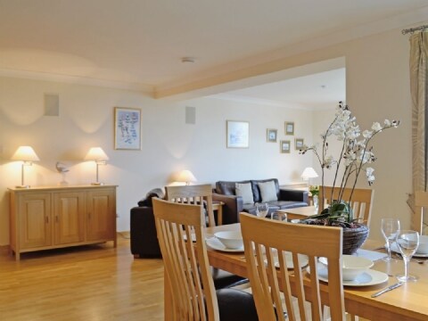 Typical Open plan living/dining/kitchen | Links Apartments - Links Apartment 1, Brora