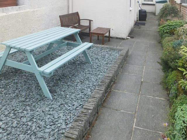 Sitting-out-area | Causey Cottage, Keswick