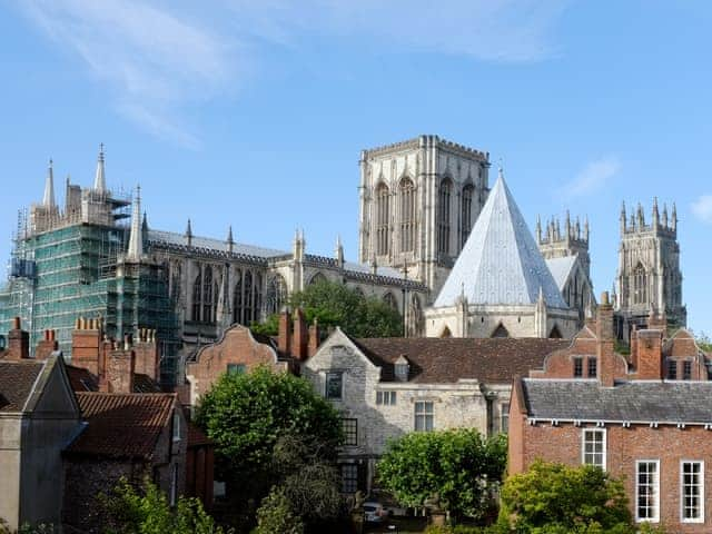 York Minster from the city walls | York, Yorkshire