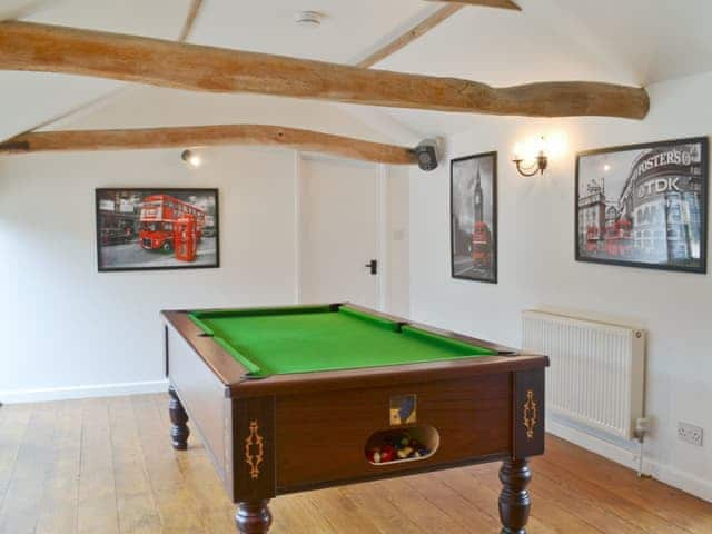 Games room | Burfields Barn, Botesdale, nr. Diss