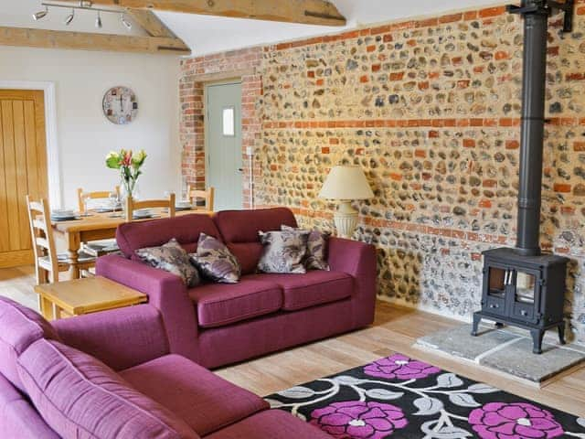 Living room | Manor Farm Barns - Fox&rsquo;s Den, Witton, nr. North Walsham