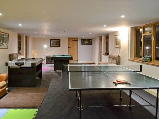 Games room | Ladwood Farm - The Old Barn, Acrise, nr. Folkestone