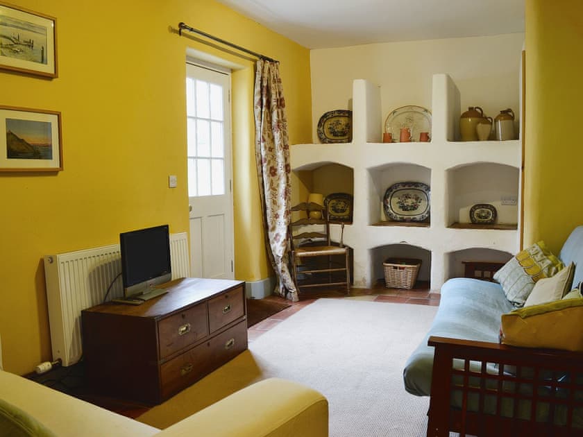 Living room | Blue Door Cottages - The Wine Cellar, Sherwood, nr. North Petherton