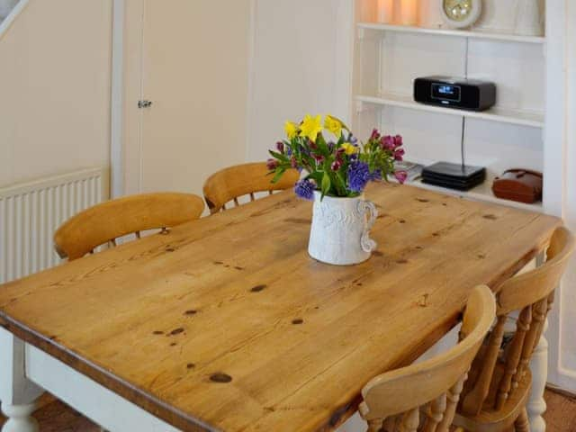 Dining room | Beachside Cottage, Shaldon, nr. Teignmouth