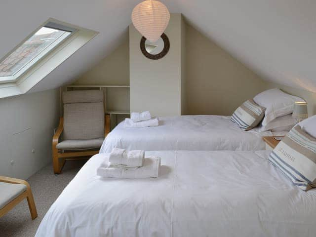 Twin bedroom | Maison du Quai, Cley-next-the-Sea