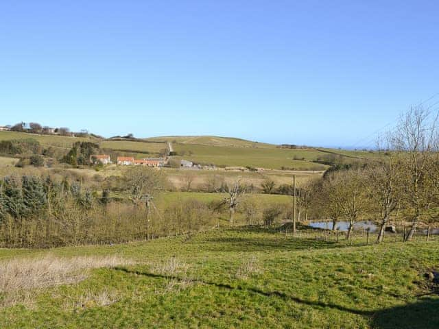 View | Wayside Farm Cottages - Cart Cottage, Cloughton, nr. Scarborough