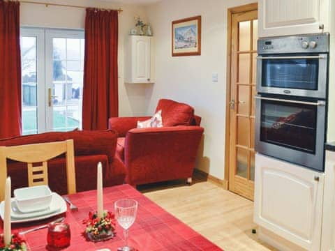 Open plan living/dining room/kitchen | The Cottage, Banavie near Fort William