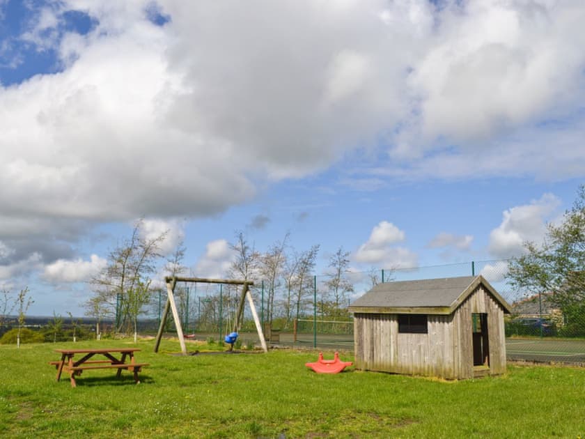 Children&rsquo;s play area | Barnacre Cottages - Partridge Cottage, Scorton, nr. Garstang