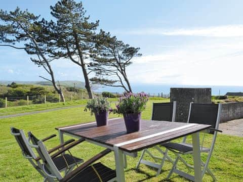 Sitting-out-area | Seascape, Aberystwyth