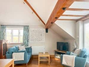 Open plan living/dining room/kitchen | Hurdlemaker&rsquo;s Loft, Upper Brailes, nr. Banbury