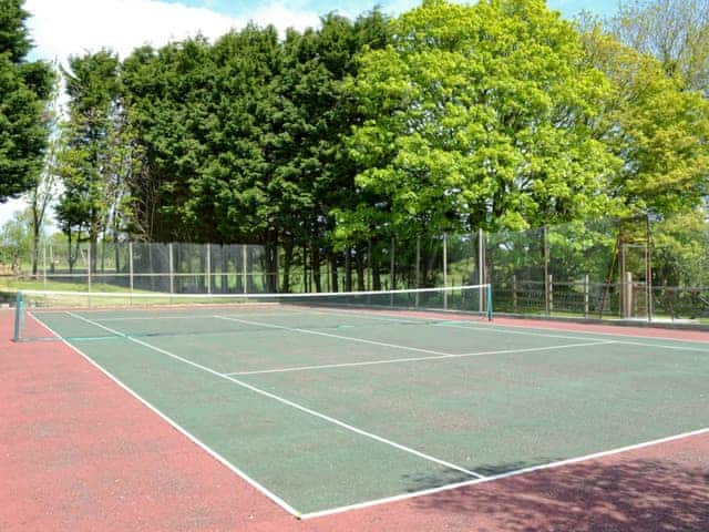 Tennis court | Trecan Farm Cottages - Linhay, Lanreath, nr. Lostwithiel