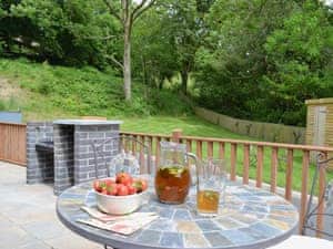 Sitting-out-area | Bwlch Y Person Barns - Beudy Bach, Dihewyd, nr. Aberaeron