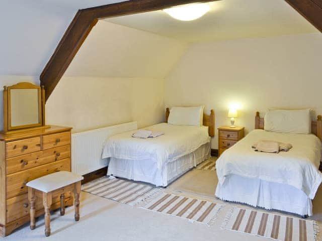 Twin bedroom | The Limes and Coach House - The Limes, Swanwick, nr. Alfreton